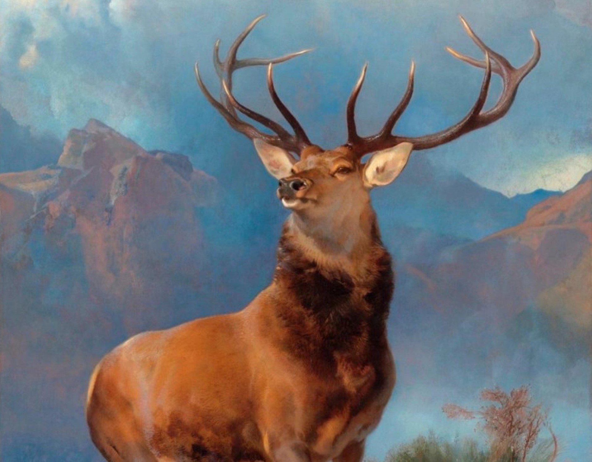 The Monarch of the Glen by Edwin Landseer - Artisan Mind Art Reveals Program